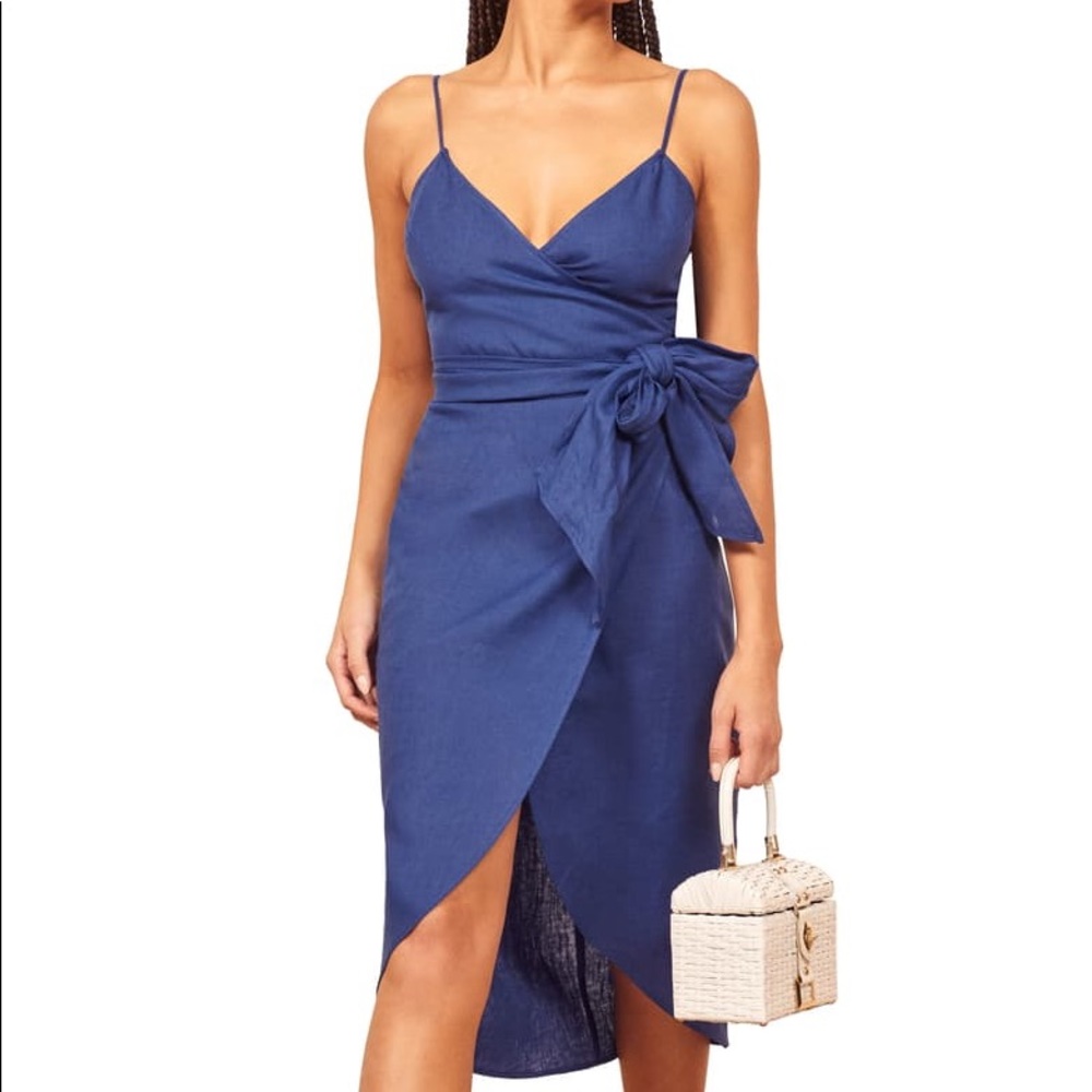 Reformation Court Linen Sundress